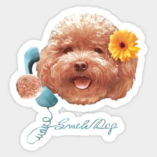 Toy Poodle Sticker